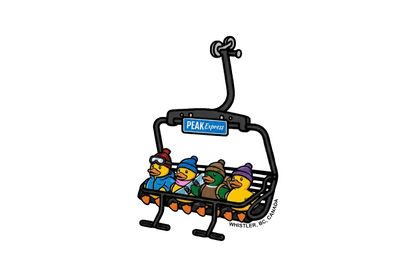 Sticker - Peak Express Ducks - Wholesale