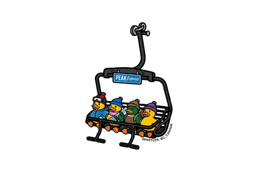 Sticker - Peak Express Ducks - Wholesale