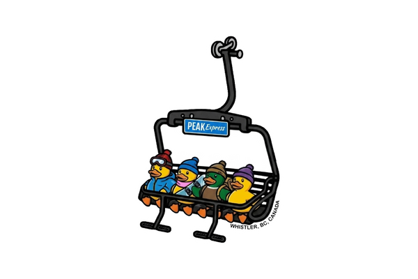 Sticker - Peak Express Ducks