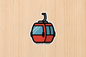 Sticker - Red Gondola - Whistler