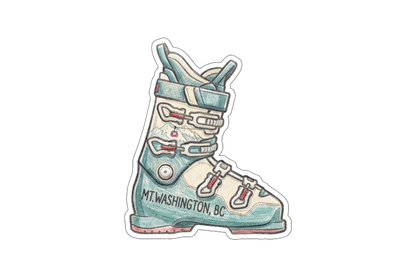 Sticker - Ski Boot - Mt. Washington - Wholesale
