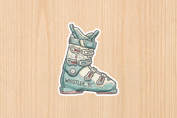 Sticker - Ski Boot - Whistler
