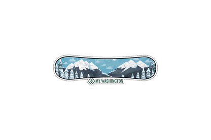 Sticker - Snowboard - Mt Washington - Wholesale