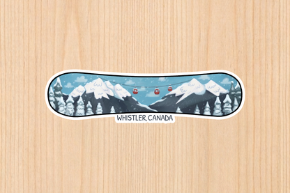 Sticker - Snowboard - Whistler - Wholesale