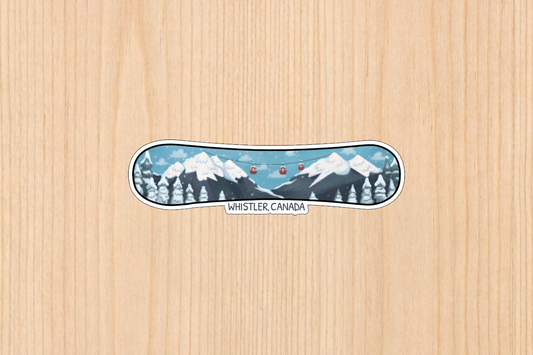 Sticker - Snowboard - Whistler - Wholesale