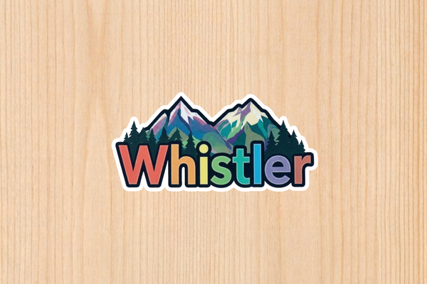 Sticker - Whistler Pride