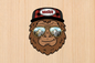 Sticker - Sasquatch Face - Whistler