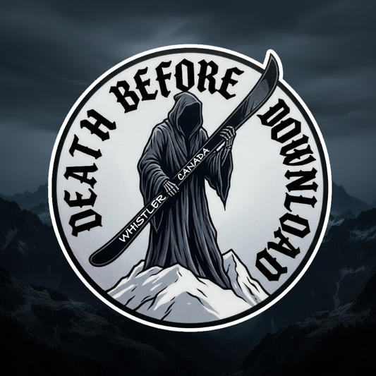 Sticker - Death Before Download - Wholesale