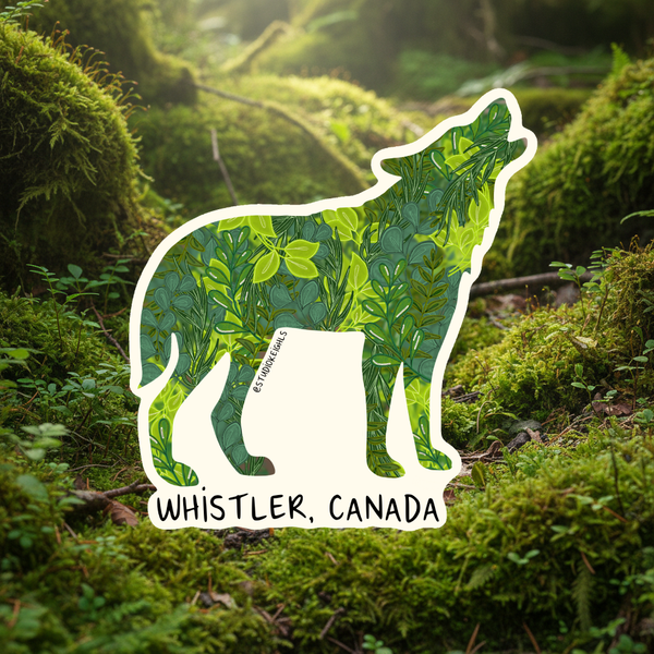 Sticker - Fern Wolf