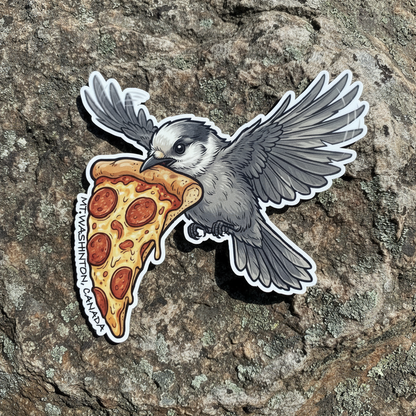 Sticker - Whiskey Jack Pizza - Mt Washington - Wholesale
