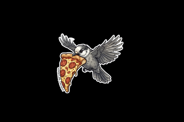 Sticker - Whiskey Jack Pizza - Whistler