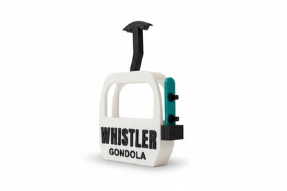 Whistler Gondola with Snowboard Magnet