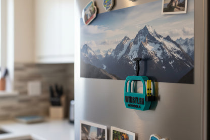 Whistler Gondola with Skis Magnet