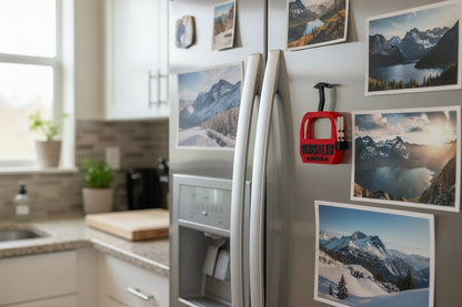 Whistler Gondola with Skis Magnet