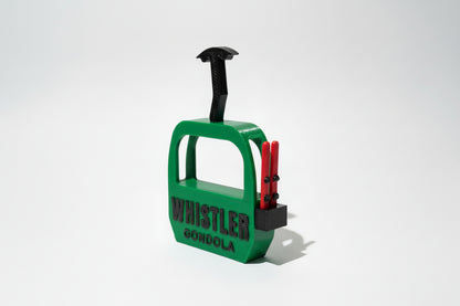 Whistler Gondola with Skis Magnet