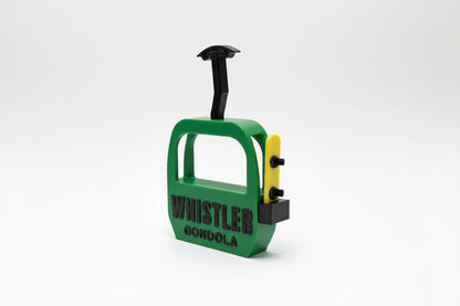 Whistler Gondola with Snowboard Magnet