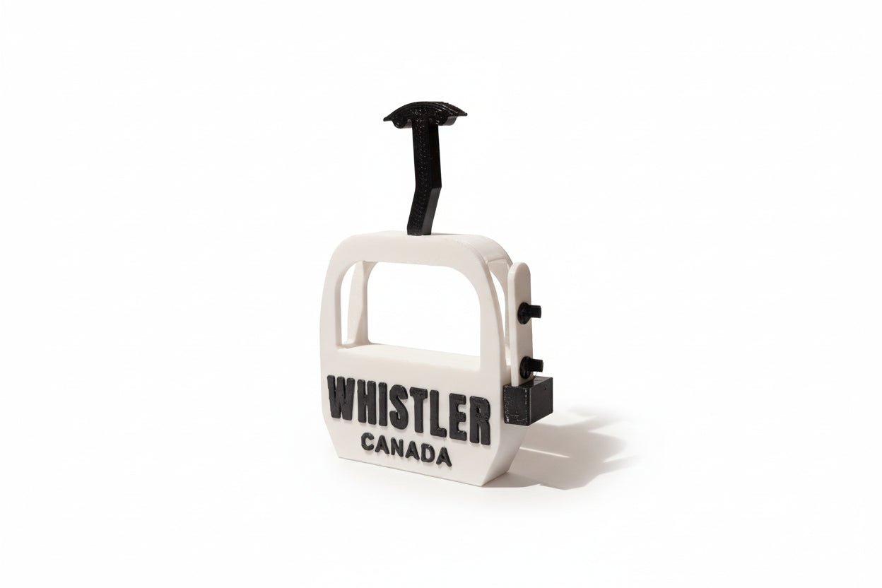 Whistler Gondola Canada with Snowboard Magnet - Wholesale