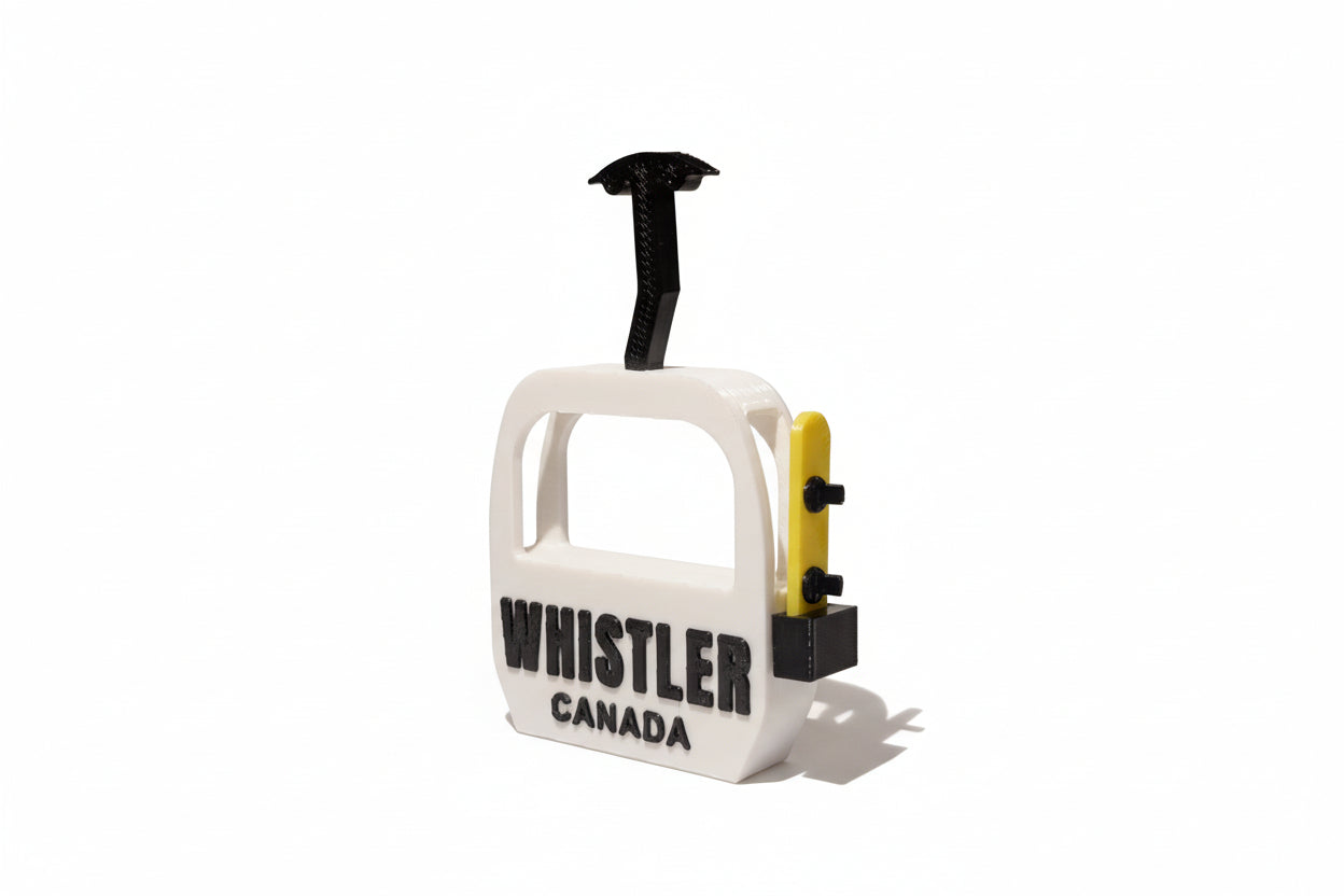 Whistler Gondola Canada with Snowboard Magnet - Wholesale