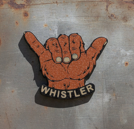 Whistler - Hang Loose Sasquatch Magnet