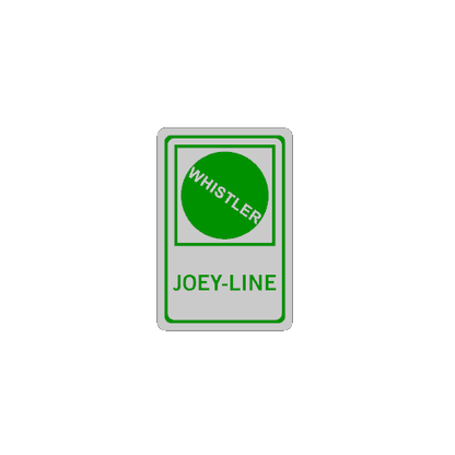 Whistler Trail Sign Magnets – Whistler Bike Park Edition