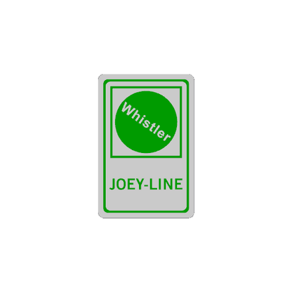Whistler Trail Sign Magnets – Whistler Bike Park Edition
