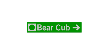 Whistler & Blackcomb Green Ski Run Themed Sign Magnets