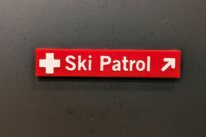 Whistler & Blackcomb Safety Ski Themed Sign Magnets