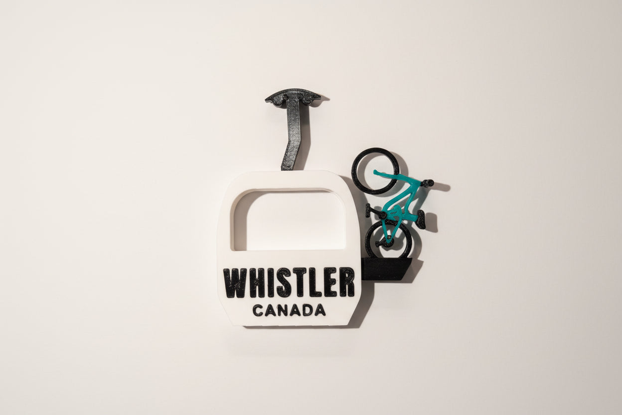 Whistler Gondola Canada with Bike Magnet