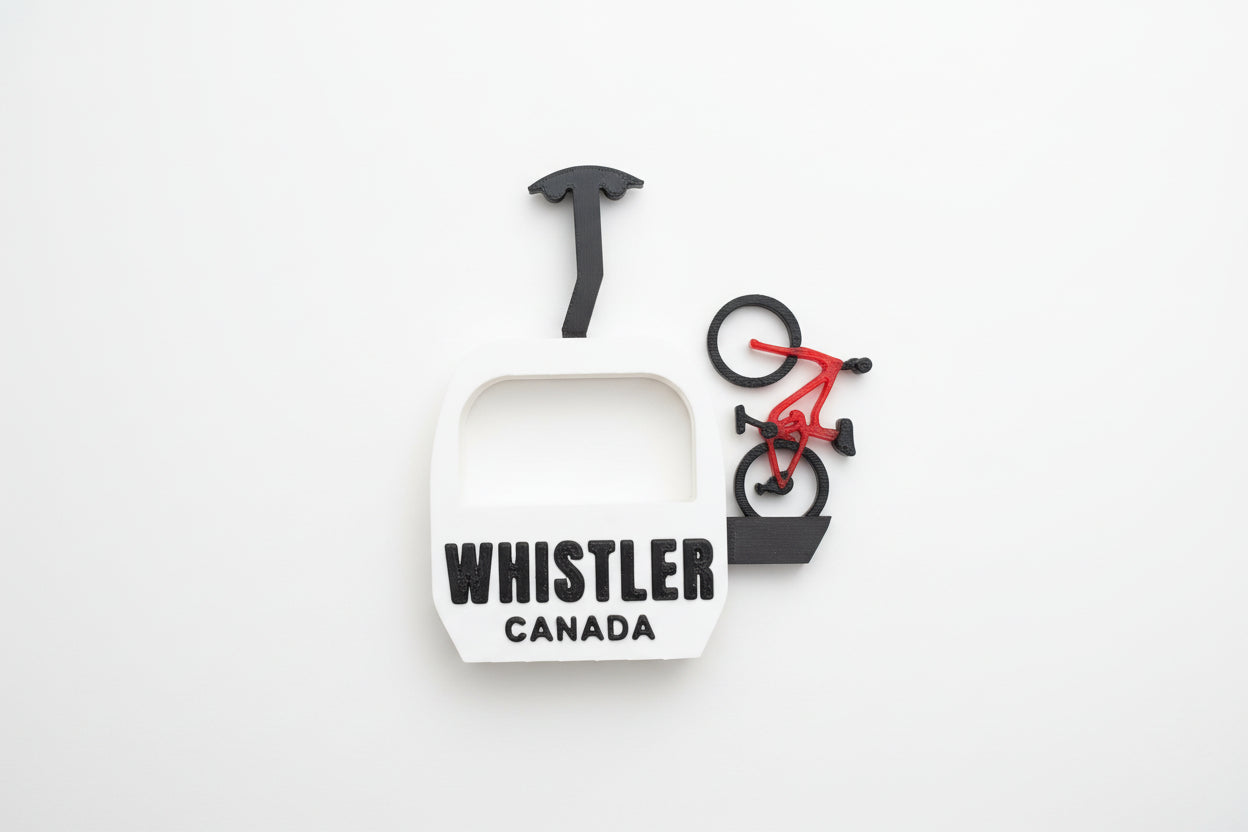 Whistler Gondola Canada with Bike Magnet