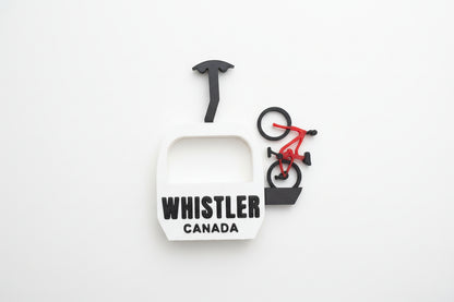 Whistler Gondola Canada with Bike Magnet