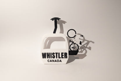 Whistler Gondola Canada with Bike Magnet