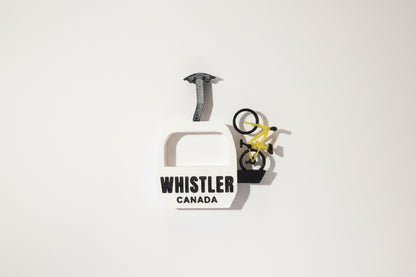Whistler Gondola Canada with Bike Magnet