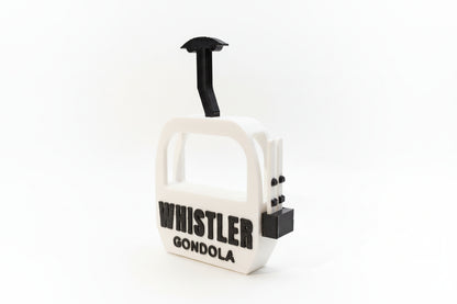 Whistler Gondola with Skis Magnet