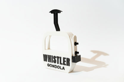 Whistler Gondola with Snowboard Magnet