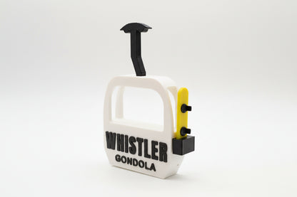 Whistler Gondola with Snowboard Magnet