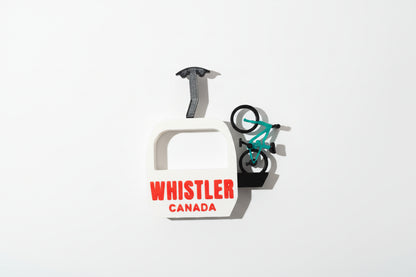 Whistler Gondola Canada with Bike Magnet