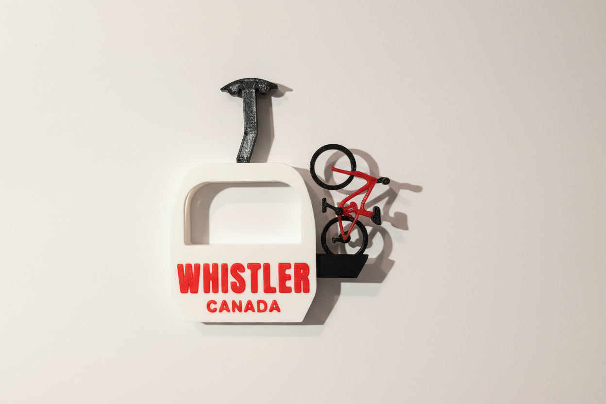 Whistler Gondola Canada with Bike Magnet