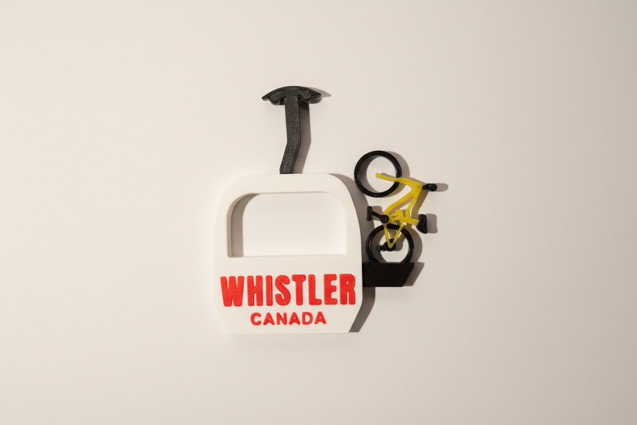 Whistler Gondola Canada with Bike Magnet