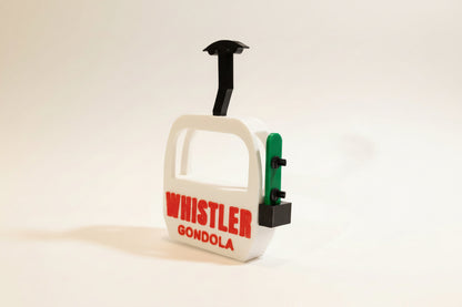 Whistler Gondola with Snowboard Magnet