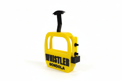 Whistler Gondola with Snowboard Magnet