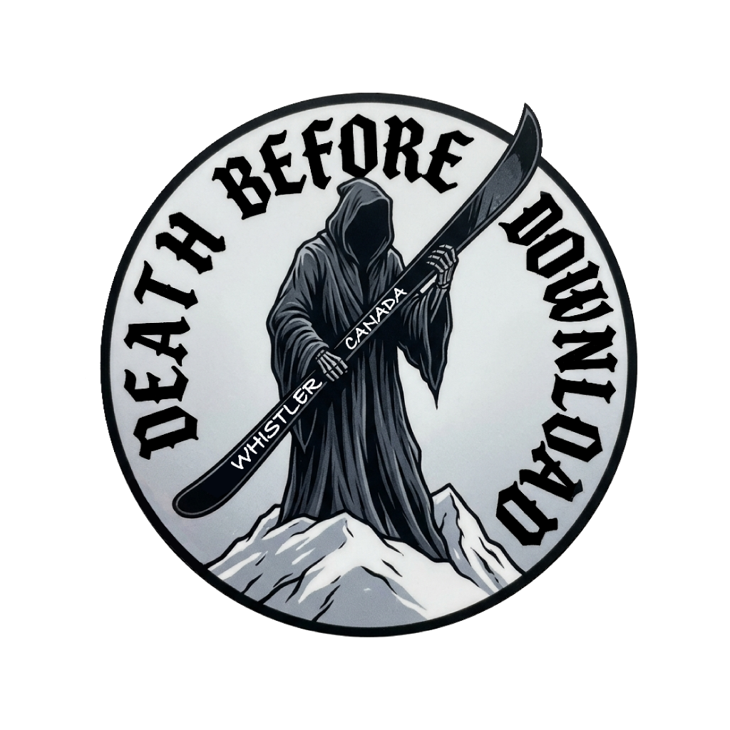 Sticker - Death Before Download - Wholesale