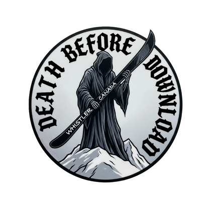 Sticker - Death Before Download - Wholesale