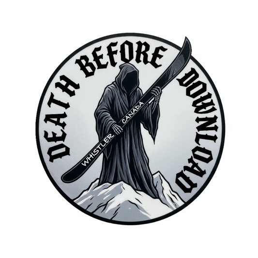 Sticker - Death Before Download - Wholesale