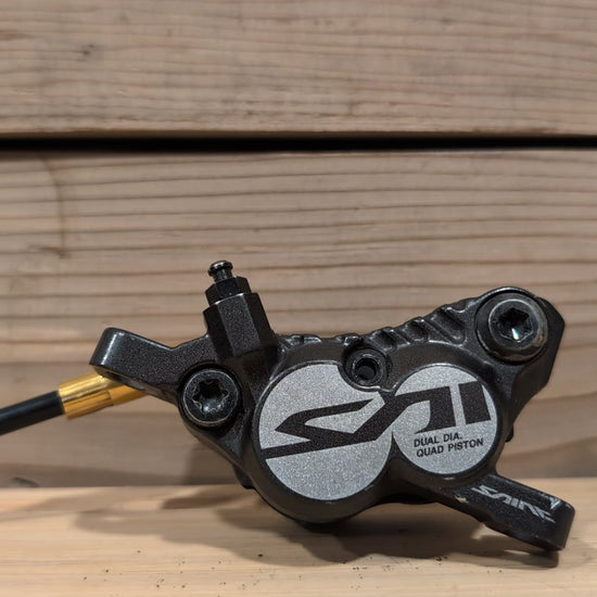 Shimano Outer Piston Stop Bleed Block 4 Piston 2 Piston Video