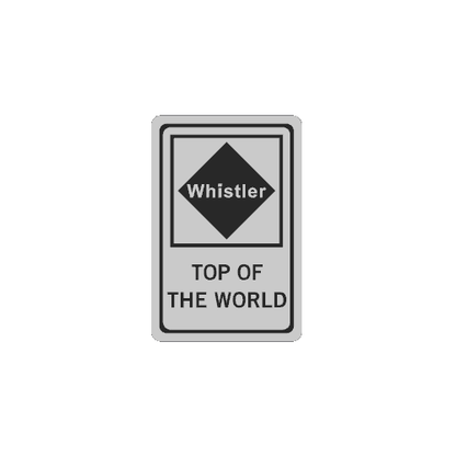 Whistler Trail Sign Magnets – Whistler Bike Park Edition